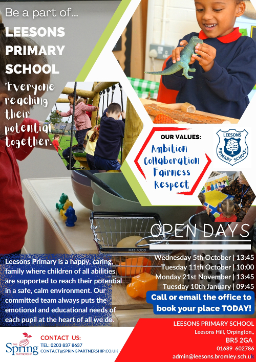 Open Day dates